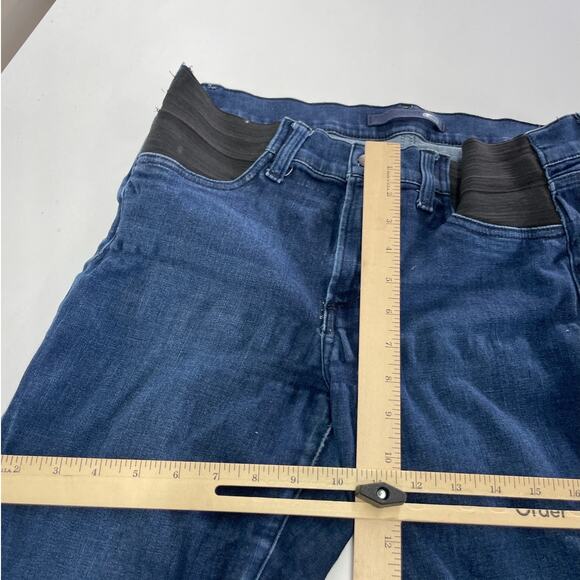 Joes Jeans Womens 30 Maternity Blue Stretch Denim Flawless Mid Rise Skinny - Picture 10 of 14